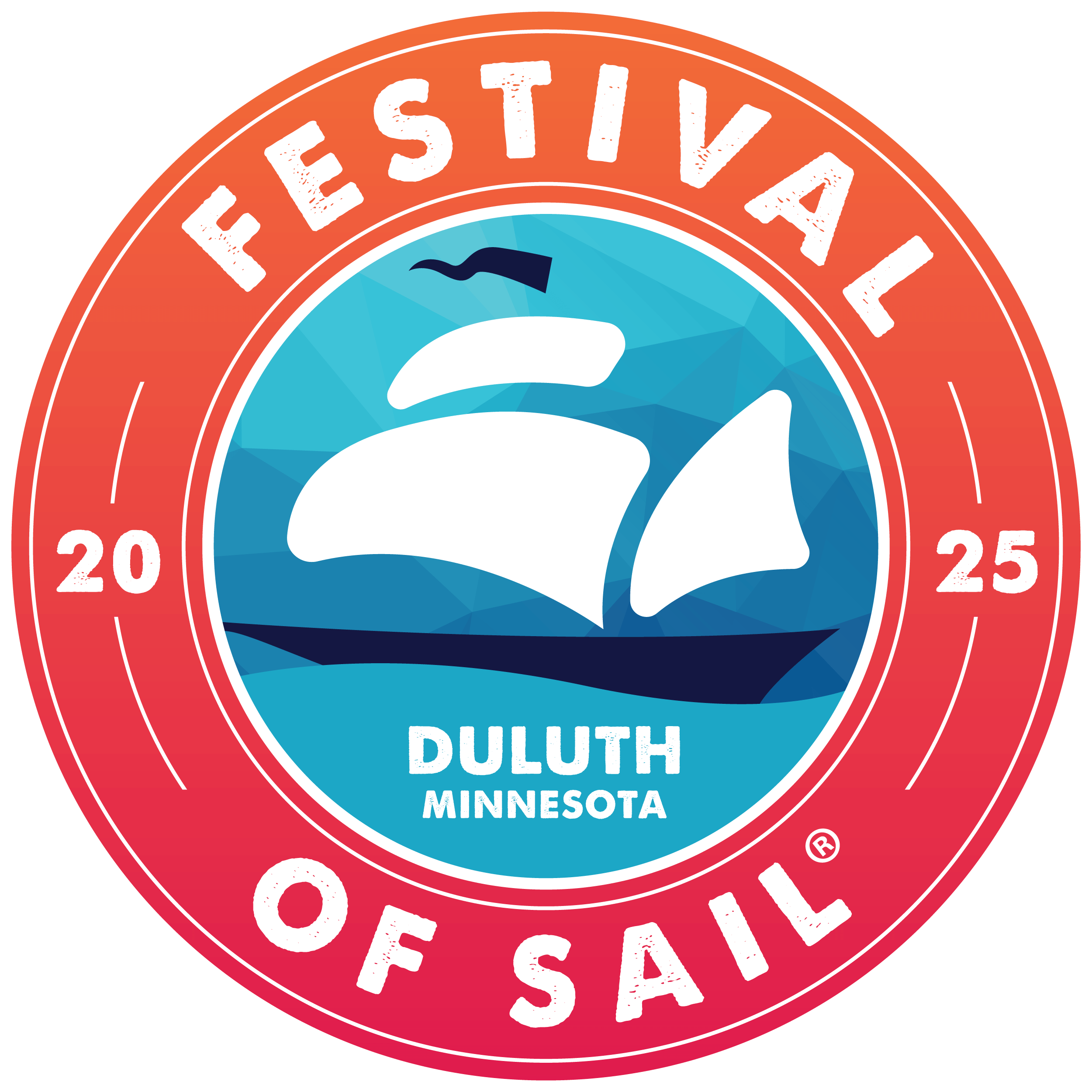 Festival of Sail Duluth 2025 logo